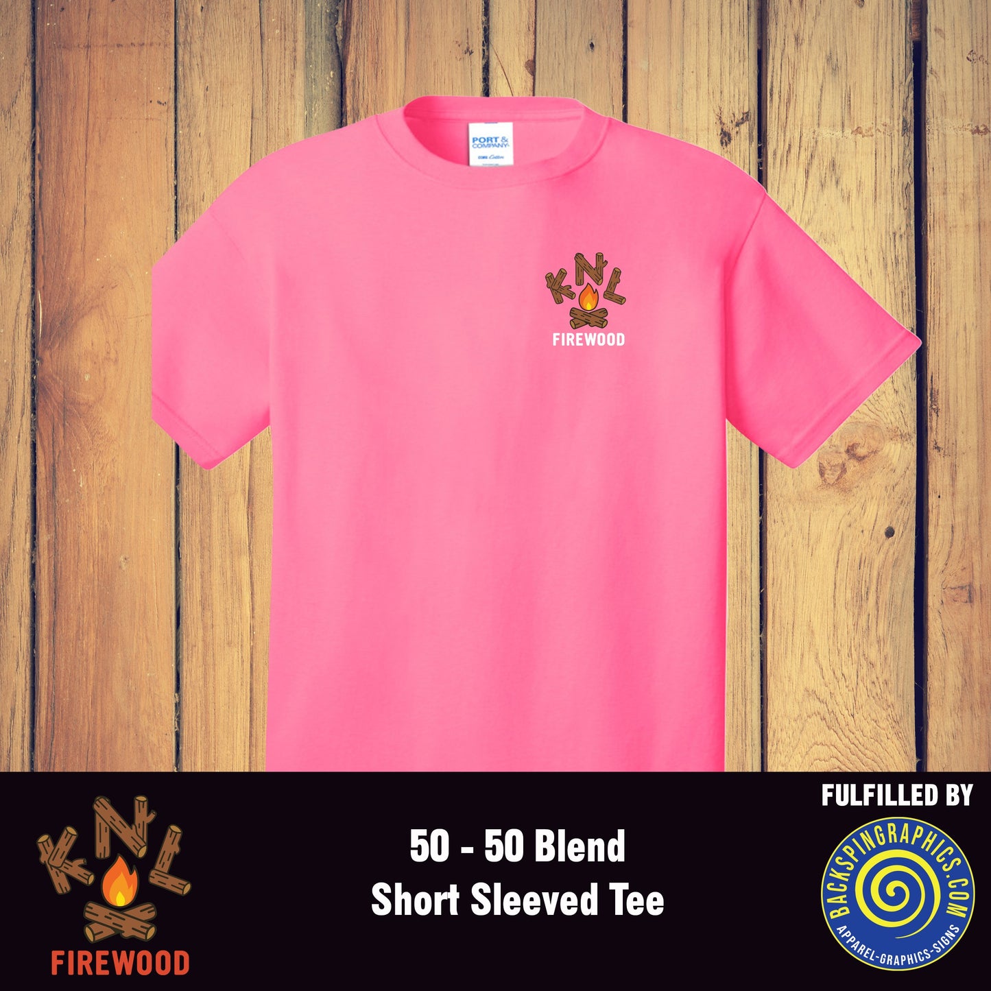 KNL Firewood OFFICIAL Work T-Shirt