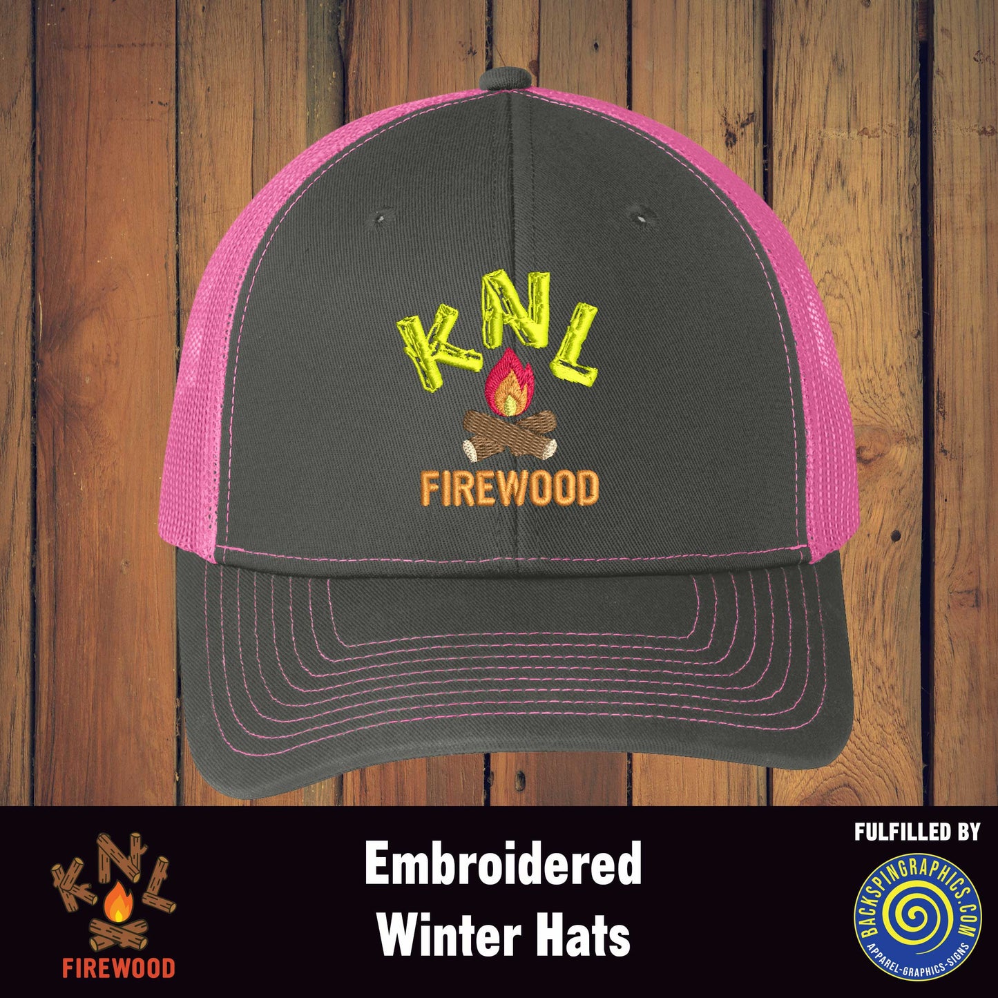 KNL FIREWOOD Trucker Hat